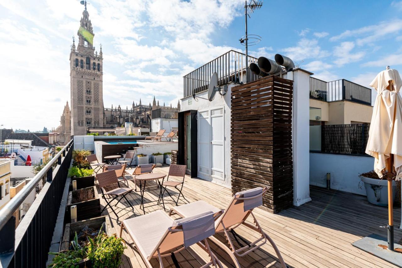 Cathedral Apartment, Upper Floor Apartment Seville Luaran gambar