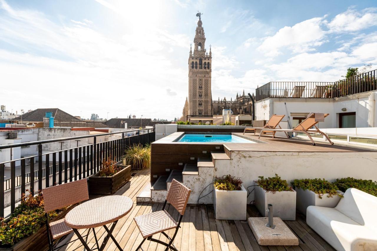 Cathedral Apartment, Upper Floor Apartment Seville Luaran gambar
